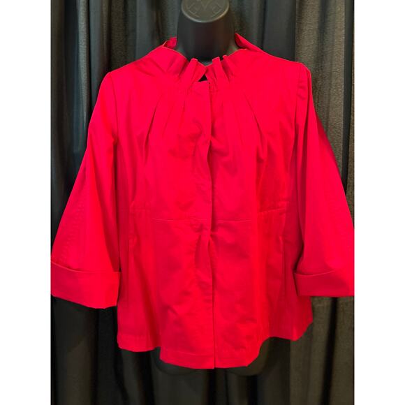 Lavia European Brand jacket L in Cherry red - Picture 1 of 3